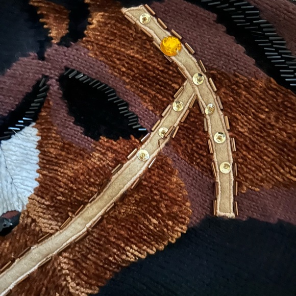 Horsey Christmas cardigan - Picture 4 of 7